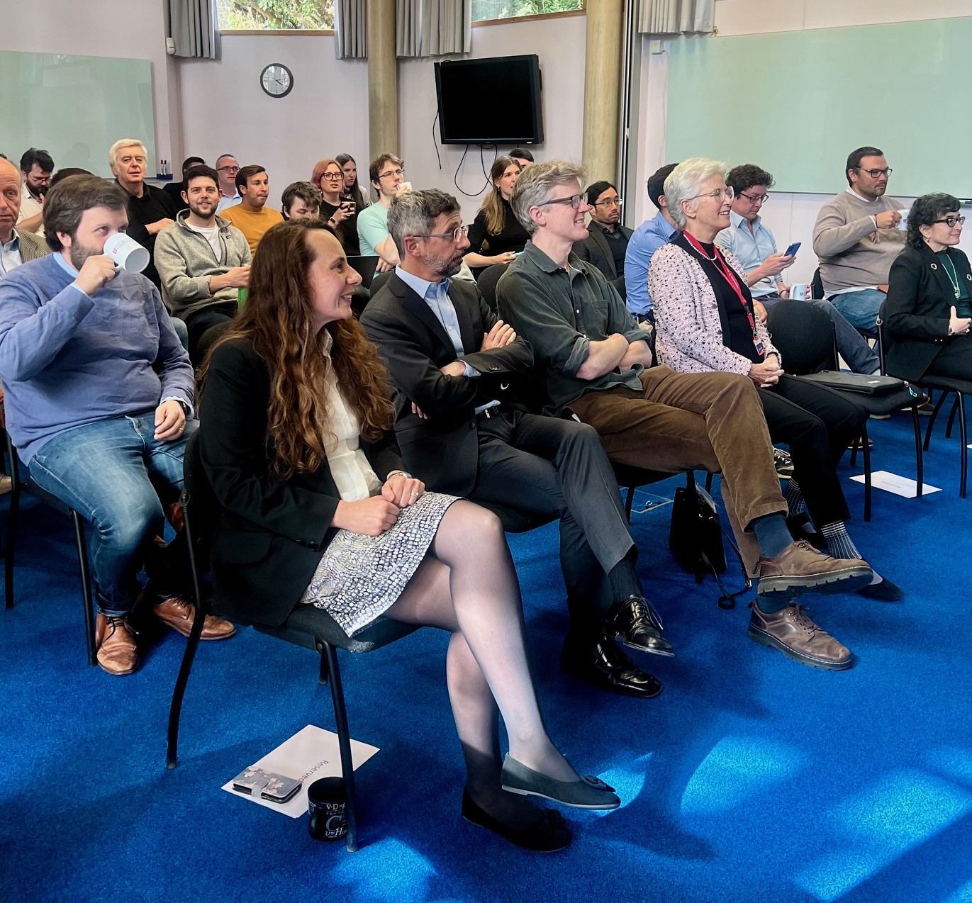 Science talks start in the Ryle meeting room