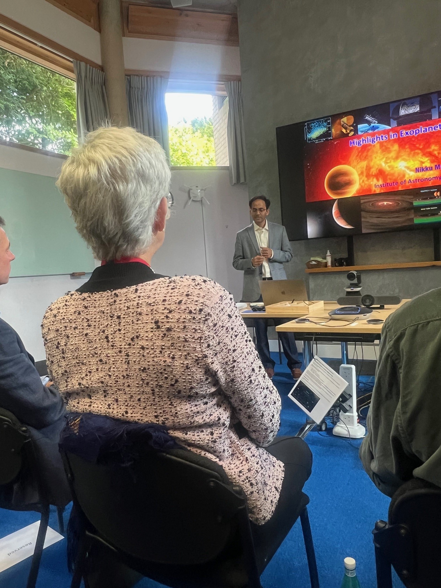 Science talk by Prof. Nikku Madhusudhan (IoA)