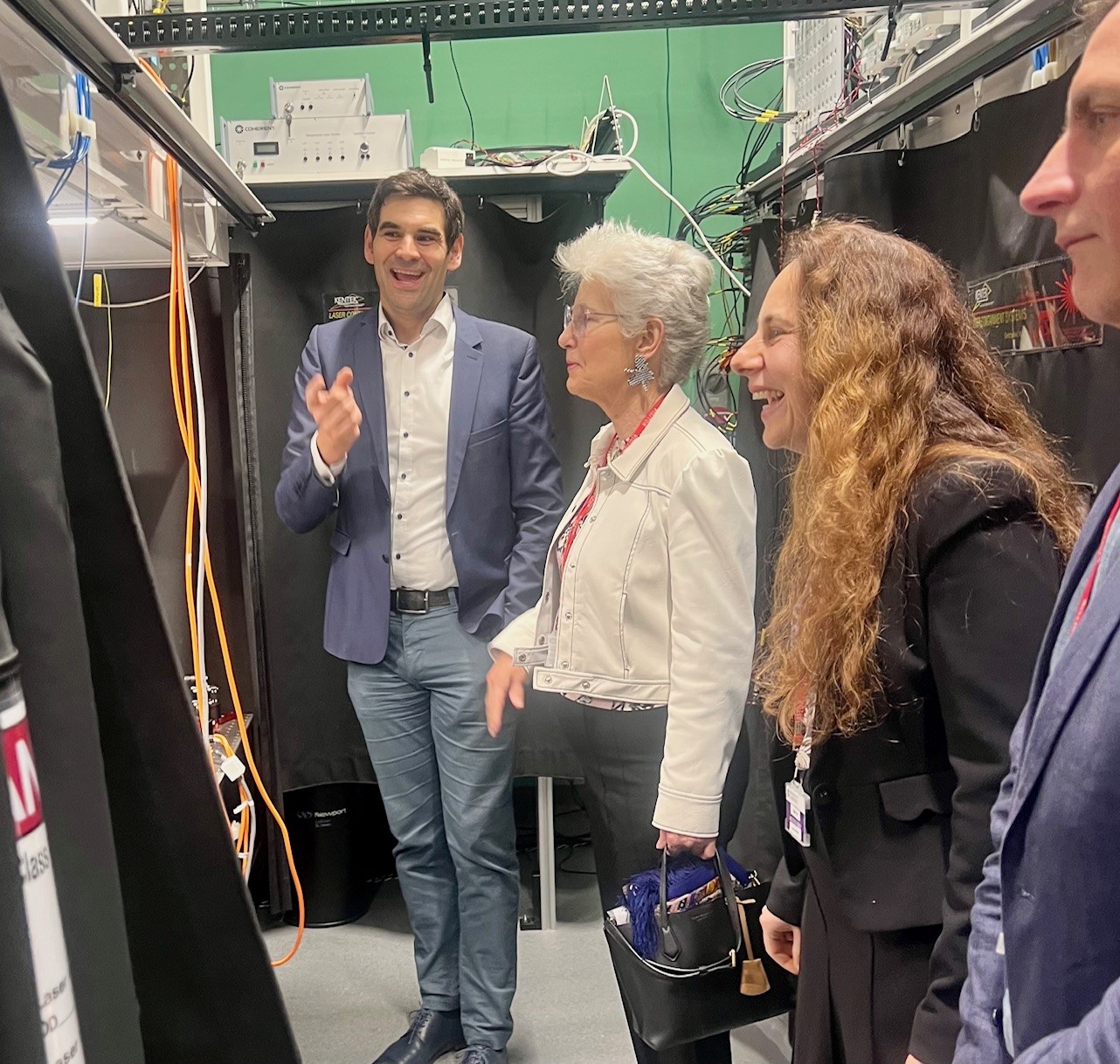 Visit to Ray Dolby Centre - Prof. Ulrich Schneider's Lab