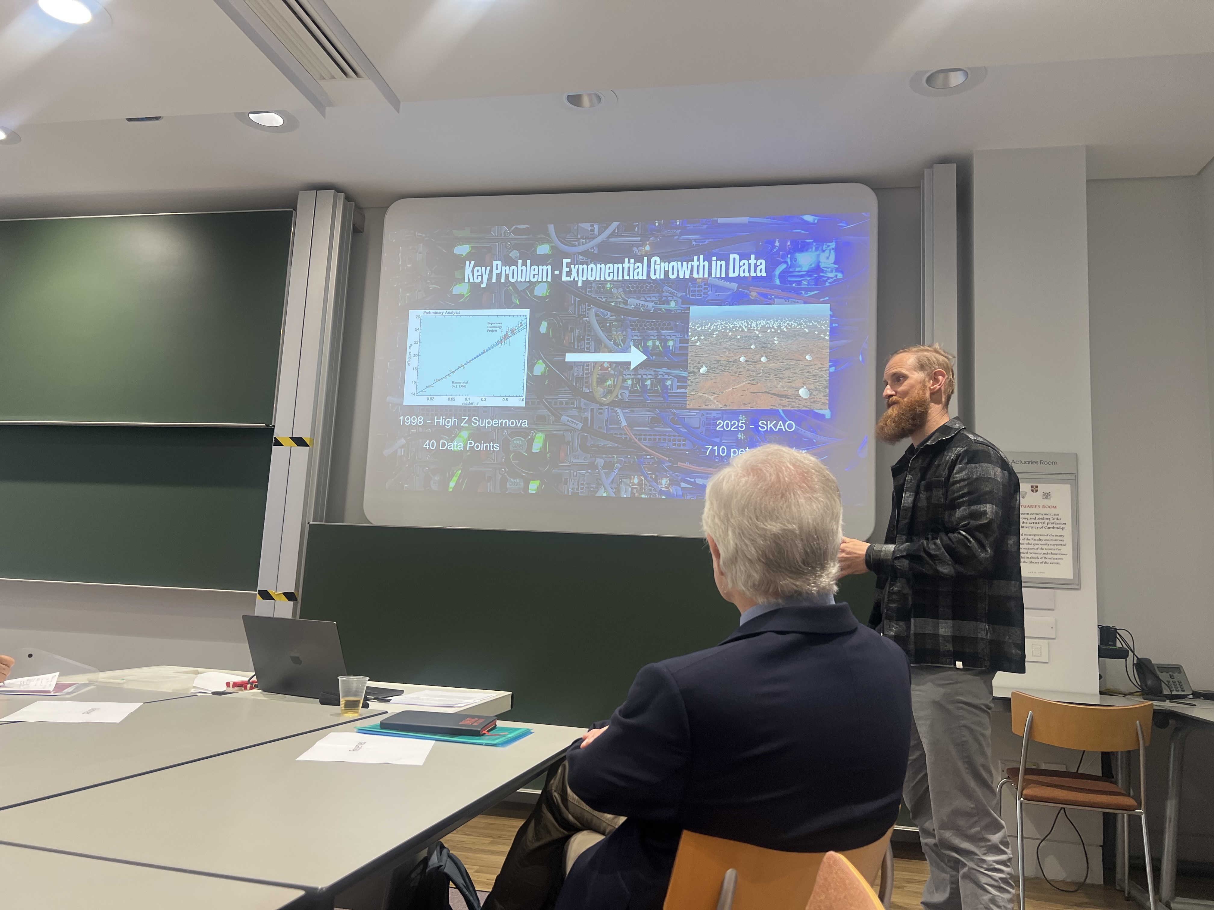 Visit to DAMTP - Science talk by Prof. James Fergusson