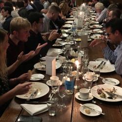 Clare College dinner